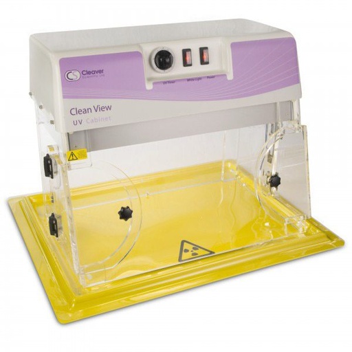 [sk18369] Mini UV Sterilisation Cabinet with Timer, Two UV Light and White Light (no tray)
